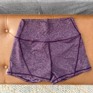 BORN PRIMITIVE - Your Go To Booty Short in Heathered Plum 2.5” - L
